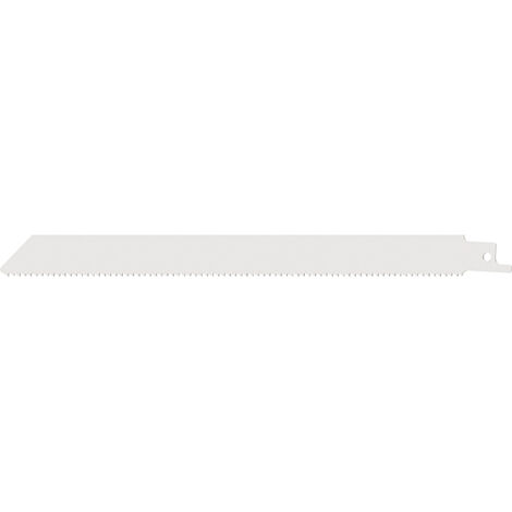Bosch – Lame de scie sabre bimétallique 225mm pour palettes – Pas moyen 2,5mm – Boite de 200 lames – Capacité de coupe 175mm – 2608658659