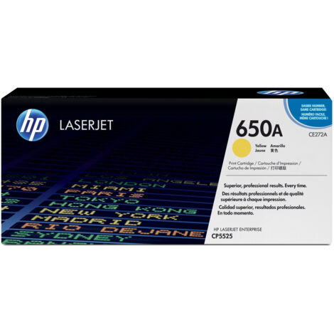 HP Cartridge No 650A HP650A HP 650A Yellow Gelb (CE272A) (1/5)