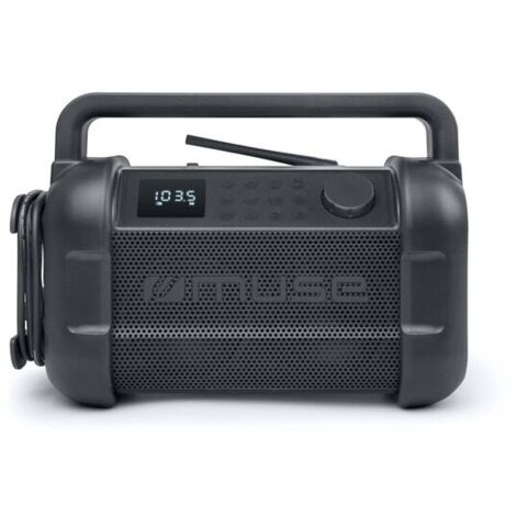 M-928 FB Muse M-928 FB - Radio de chantier avec tuner FM, streaming audio sans fil Bluetooth, NFC, entrée AUX, port de chargement USB-C (1/3)