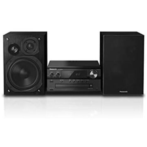 Panasonic SC-PMX94 Mini Home Stereo Black 120 W - Micro System (Mini Home Stereo, Black, Monotone, 120 W, 3 voies, 10%)