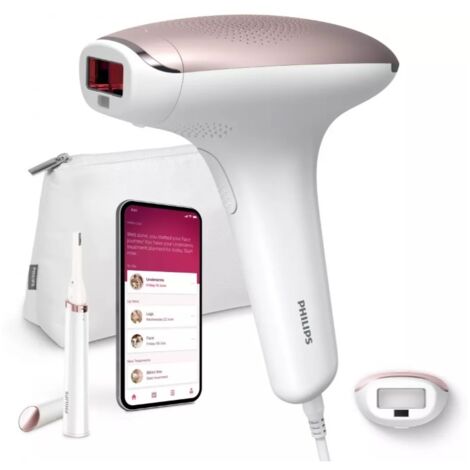 Épilateur à lumière pulsée Philips Lumea Advanced BRI920/00 – Zones d'application corps et visage – Élimination durable des poils – Technologie de lumière pulsée (1/3)