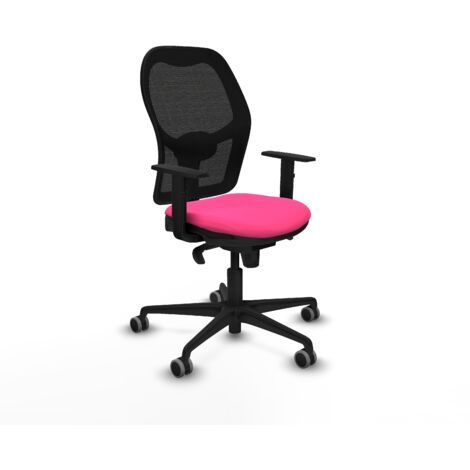 piqueras-y-crespo Jorquera chaise de bureau rosa ergonomique (1/5)
