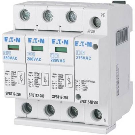 Parafoudre type 1+2 (B+C) SPBT12-280-3+NPE50 (1/2)