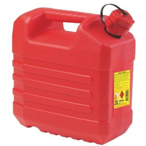 Pressol – Jerrican plastique hydrocarbure 20L – Polyéthylène haute densité – Bec verseur rigide intégré – Homologué norme UN – Pour stockage carburant