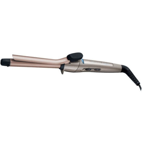Fer a boucler - REMINGTON - CI5318 Keratin Protect - 210° C - Chauffe rapide - 8 températures - Gris (1/2)