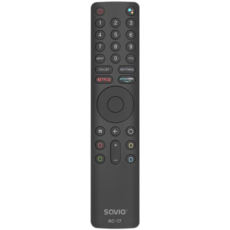 Savio SAVPILOTRC17 XIAOMI Télécommande IR/Boutons TV Bluetooth