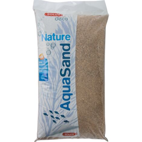 Sol décoratif Aquasand nat rivière 12kg