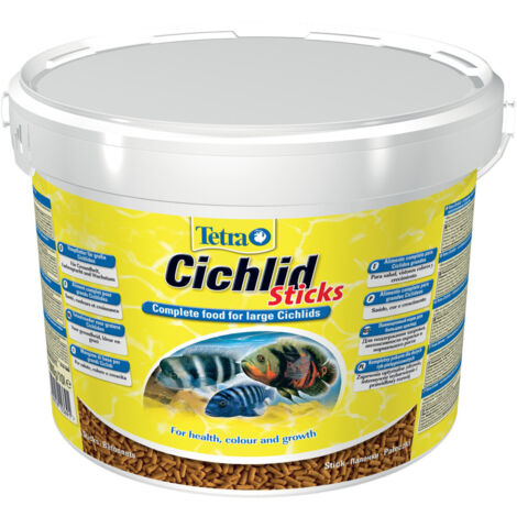 Tetra Cichlid Sticks nourriture poisson brun 2.9 kg