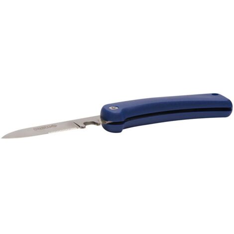 Irimo Couteau de Poche Électricien Lame Acier Inoxydable 85x200 mm (1/2)
