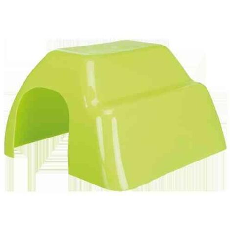 Maison en plastique 29 x 19 x 33 cm couleur aléatoire pour lapins nain - Trixie