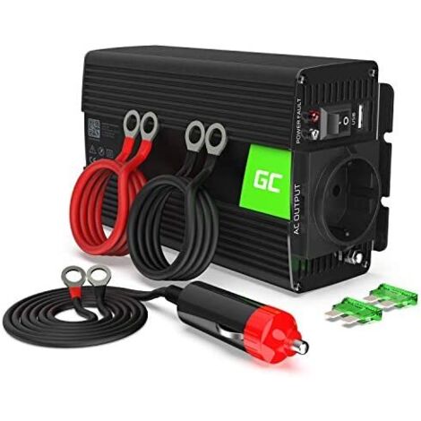 Adaptateur secteur/onduleur Green Cell INV04DE universel 500 W noir (1/5)