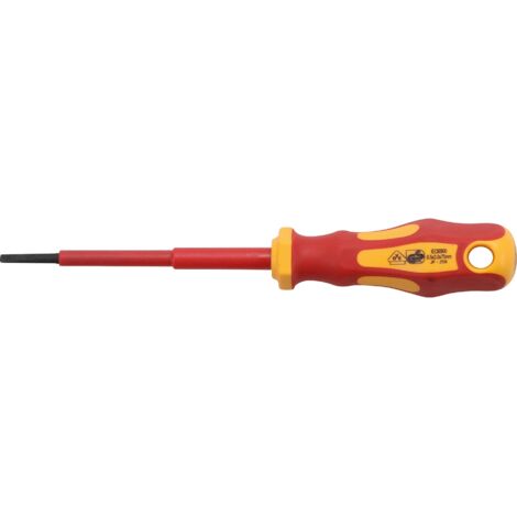 Tournevis bgs technic VDE 3 mm 145 mm poignée bi matière (1/4)