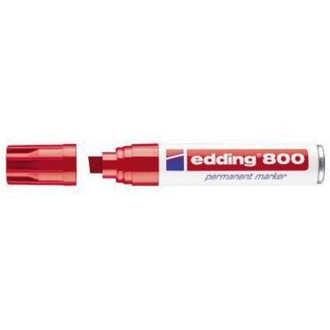 Marqueur permanent 800 rouge edding 1 PCS