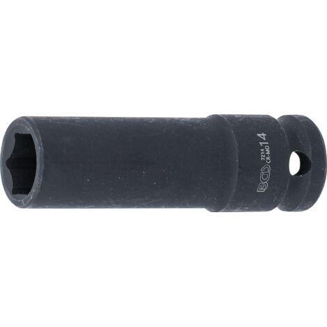 Douille profonde BGS Technic 14 mm 78 mm acier (1/4)