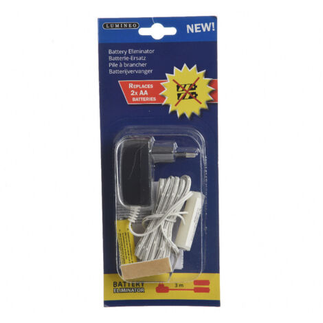 Éliminateur de piles Lumineo 220 240 V câble 3 mètres (1/3)