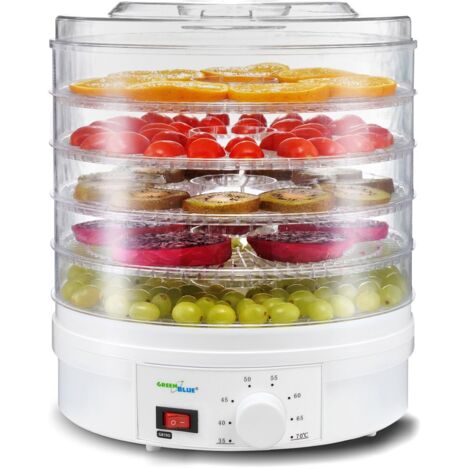 Déshydrateur alimentaire GreenBlue GB190 blanc 250 W (1/5)