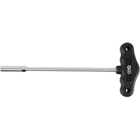 BGS Clé à douille avec poignée en T hexagonale SW 8 mm - 7808 (1/4)