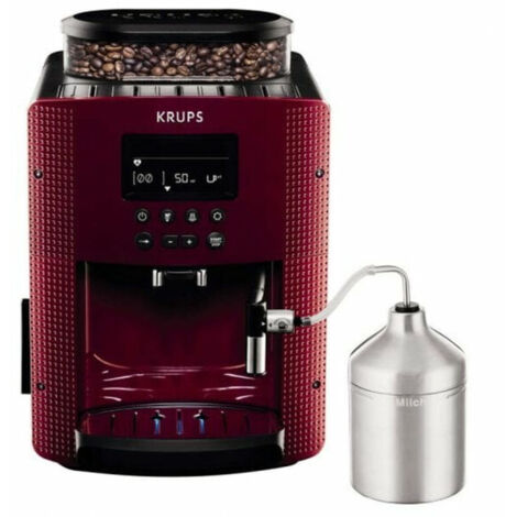 Krups Pisa Red Cafetière automatique cran de contrôle Accessoire à cappuccino