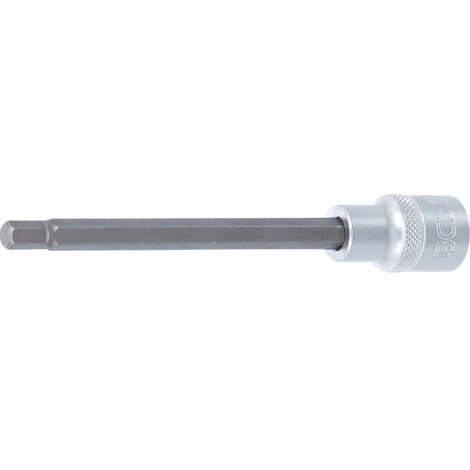 Douille BGS Technic chrome 7 mm 140 mm longueur (1/2)