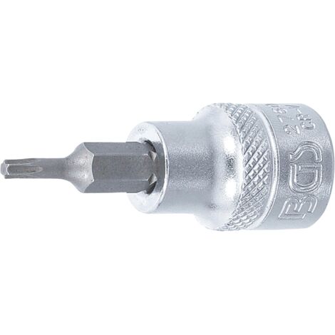 Embout douille BGS Socket Bit Torx T10 chrome 48 mm (1/2)
