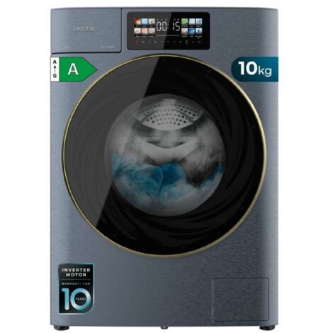 Lave linge Cecotec Bolero DressCode 10 kg bleu glaciaire (1/3)