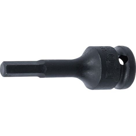 BGS Embout de force entraînement carré femelle 12,5 mm (1/2") hexagone femelle 8 mm - 5481-M8 (1/3)