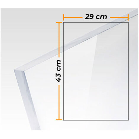 Plaque Méthacrylate 3mm Compossar Transparence Optique, Légèreté, Résistance Aux Chocs - Compossar