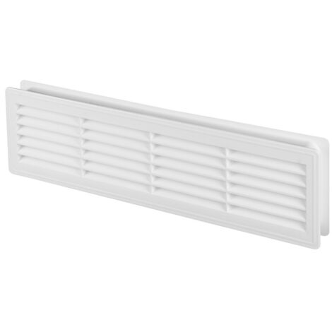 blanc couleur 120x440mm porte intérieure plastique ventilation d'évacuation (1/3)