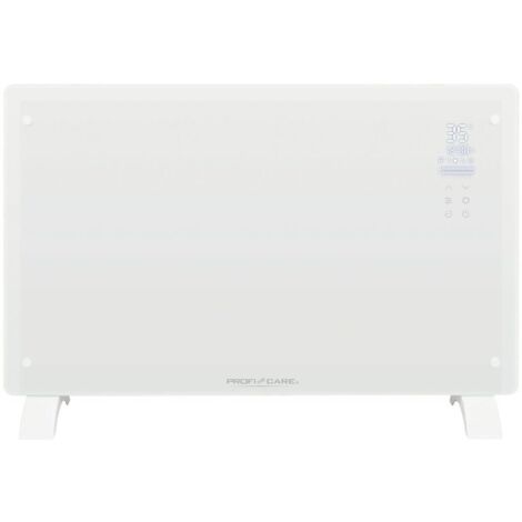 Convecteur en verre 2000W Blanc Proficare PC-GKH3119-Blanc (1/5)