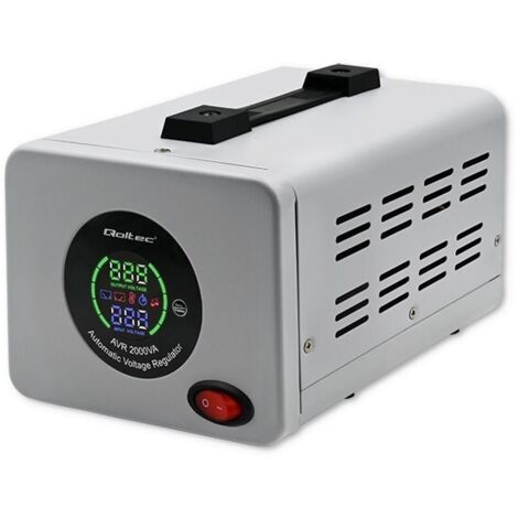 Qoltec AVR 2000VA stabilisateur de tension toroidal (1/5)