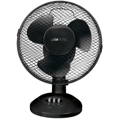 Ventilateur de table CLATRONIC VL 3601 30W D23cm Noir (1/5)
