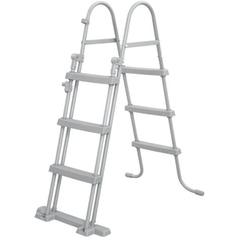 Échelle de piscine sécurisée Flip & Lock Bestway 58330 107 cm