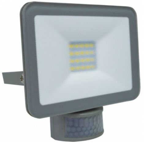 ARLUX LIGHTING Projecteur Mural SLIMER 10W 900lm - Detecteur de Mouvement (1/4)