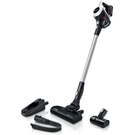 Bosch – Aspirateur balai sans fil léger noir – Autonomie 30 minutes – Filtration HEPA – Idéal pour sols durs et moquettes (1/5)