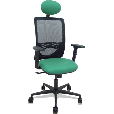 piqueras-y-crespo Zulema Bali chaise bureau vert émeraude (1/2)