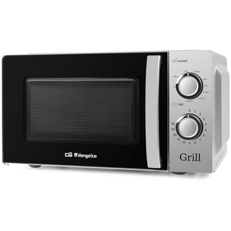 Orbegozo mig 2138 four à micro-ondes avec grill 700w argenté (1/4)