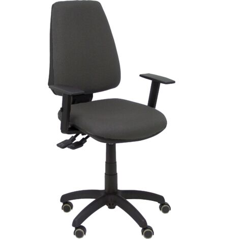 Elche S chaise bali gris foncé gris foncé accoudoirs réglables parquet roulettes (1/2)