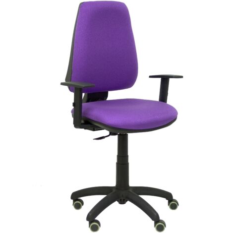 Chaise lilas Elche CP bras réglables roues de parquet (1/5)