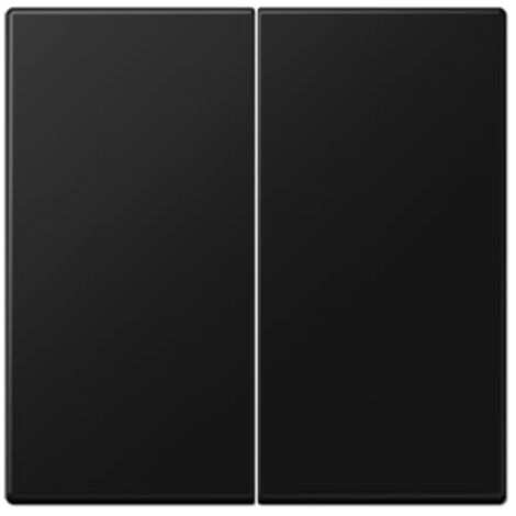 Interrupteur Jung LS995SWM double noir mat design moderne