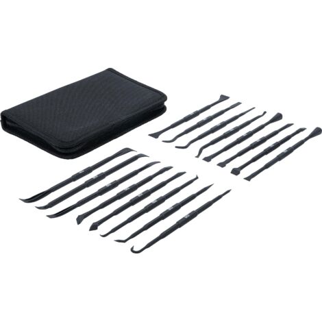 BGS Grattoir plastique et joint torique / joint d'étanchéité Jeu d'outils de montage / démontage 16 pièces - 70919 (1/5)