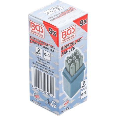 BGS EINSCHLAG CHIFFRES, 2 MM, 3031 (1/5)
