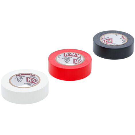 Ruban isolant PVC BGS noir 19 mm 10 m (1/4)