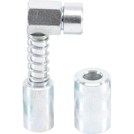 TUYÈRE POUR POMPE À GRAISSE COUDÉE BGS 9403 (1/4)