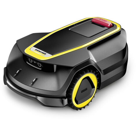 Robot tondeuse connectée KARCHER RCX 4 - sans fil périphérique - RTK - nav GPS - caméra IA - 4 roues motrices - 1500 m² - pente 60°