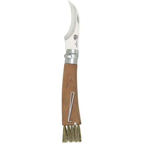 Couteau à champignons el zorro Girolock lame 8 cm bois (1/2)