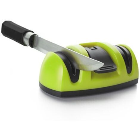 Aiguiseur Ibili Mini jaune système deux étapes 10 x 6 cm