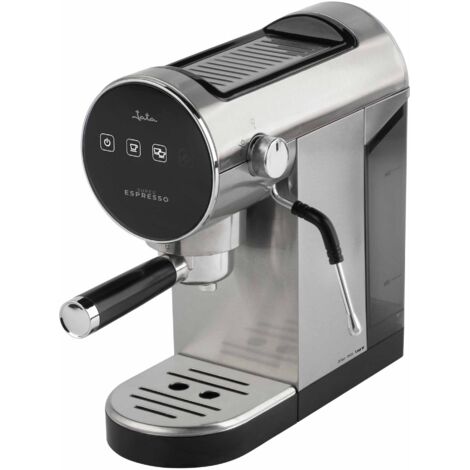 JATA JECA2300 Cafetera Express Manual 1360 W. Presión 20 Bares. Brazo Doble Salida. Espresso. Vaporizador. Calientatazas. Depósito de 0,9 L