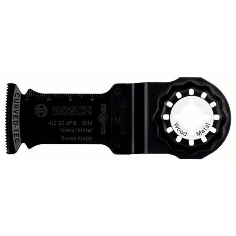 Bosch – Lame de scie plongeante 50x28mm – Bi-métallique pour coupes dans bois et plastiques – Compatible avec outils multifonctions - PMF 180 E (1/10)