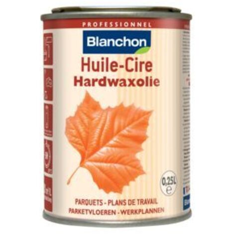 Blanchon – Huile pour bois chêne doré 0,25L – Application prête à l'emploi – Rendement 20 m²/L – Entretien parquets