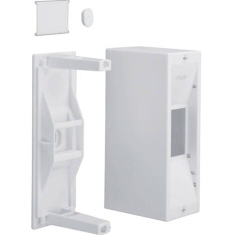 Tableau de distribution Hager GD102N blanc 2 modules (1/2)